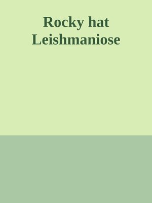 cover image of Rocky hat Leishmaniose